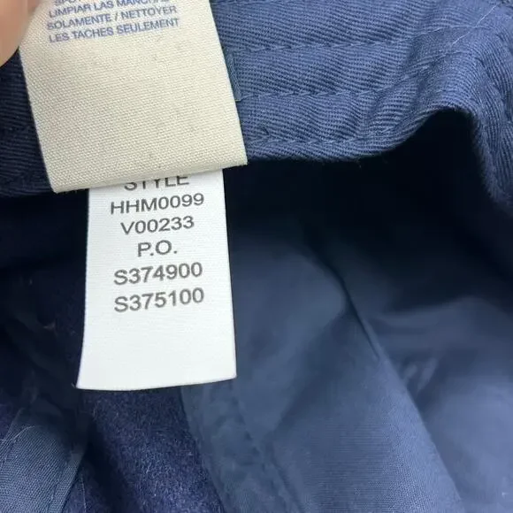 Lucky Brand Coors Light Patch Baseball Cap Navy Blue Wool Blend Hat Boho Western - Picture 9 of 9